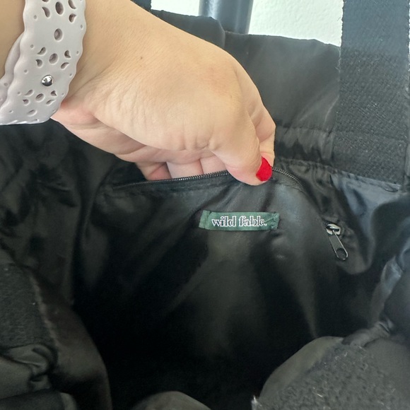 Nylon black backpack - Picture 3 of 4